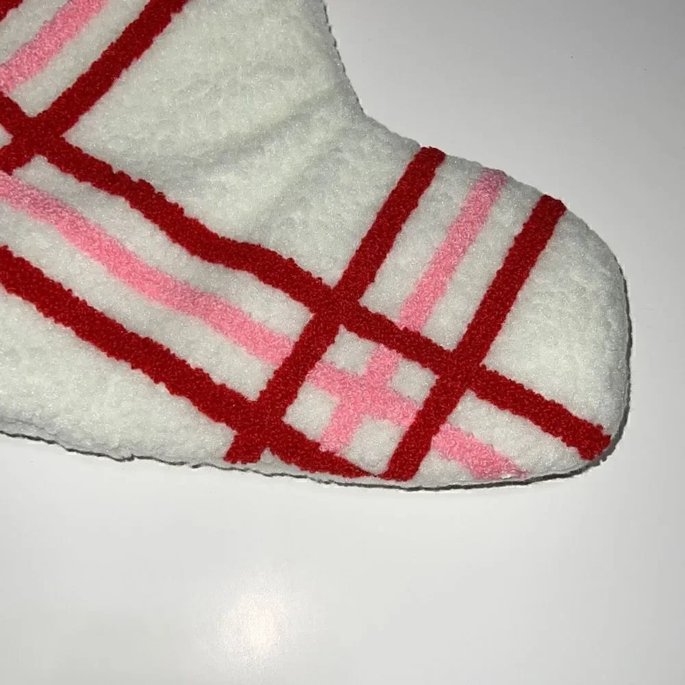 NEW Victoria’s Secret PINK Sherpa Christmas Holiday Stocking LIMITED EDITION